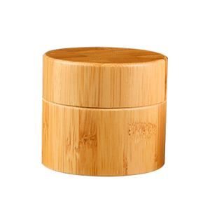 15g 20g 30g 50g 100g 150g 200g 250g Bamboo Cream Jar PP Cosmetic Plastic Face Cream Jar With Bamboo Wood
