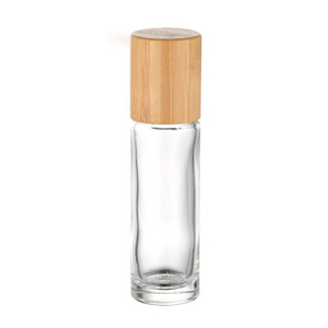 10ml 15ml Transparent Refillable Glass Essential Oil Roll On Bottle
