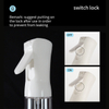 Empty Fine Mist 50ml 80ml Plastic Custom Logo Perfume Spray Bottle for Cosmetic Personal Care Packaging